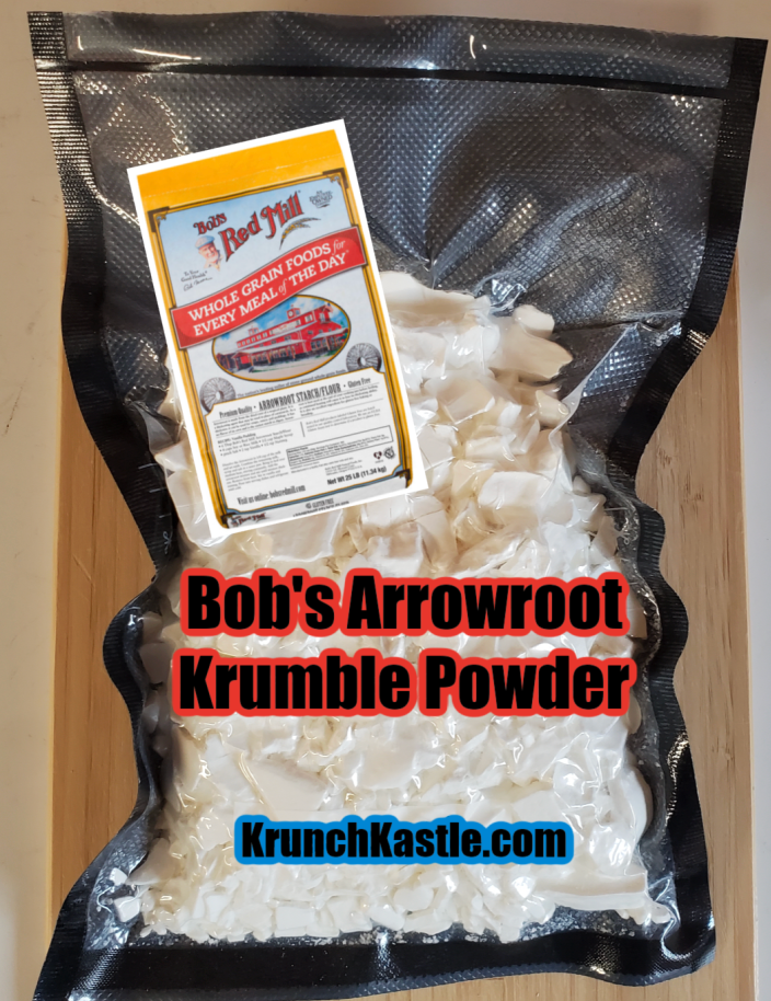 BOB'S ARROWROOT KRUMBLE POWDER (1 lb)